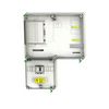 1/3F mérőszekrény 1xV63.80A szabadvezetékes 1-szintes 1-mérőhely 2M PVT 6075 VFm-SZ Csatári Plast