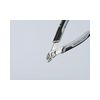 Elektronikai oldalcsípő fogó 54HRC max.d1,6/1mm nyitórugós szürke-fekete  Super Knips KNIPEX