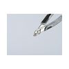 Elektronikai oldalcsípő fogó 54HRC max.d1,6/1mm nyitórugós szürke-fekete  Super Knips KNIPEX