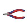 Homlokcsípő fogó elektronikai 56HRC max.d1,5/1/0,5mm 115mm 11mm-sz/fej KNIPEX