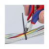 Homlokcsípő fogó elektronikai 56HRC max.d1,5/1/0,5mm 115mm 11mm-sz/fej KNIPEX
