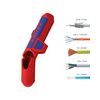 Kábel-/ércsupaszító univerezális balkezes 8-13mm 0.20-4mm2 hosszvágó körvágó ErgoStrip KNIPEX