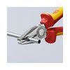 Kombinált fogó 60HRC max.d12/3,4/2,2mm-vágás króm piros-sárga 180mm 1000V szigetelt VDE KNIPEX