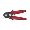 Krimp fogó önbeálló 0.08-16mm2 négyszögletes préselés-présforma mechanikus KNIPEX
