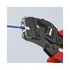 Krimp fogó önbeálló elülső bevezetéssel 0.08-10mm2 négyszögletes préselés-présforma KNIPEX