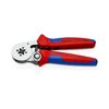 Krimp fogó önbeálló oldalsó bevezetéssel 0.08-16mm2 négyszögletes préselés-présforma KNIPEX
