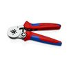 Krimp fogó önbeálló oldalsó bevezetéssel 0.08-16mm2 négyszögletes préselés-présforma KNIPEX
