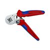 Krimp fogó önbeálló oldalsó bevezetéssel 0.08-16mm2 négyszögletes préselés-présforma KNIPEX