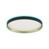 LED mennyezeti lámpatest kerek 3CCT DIM +RGB 32+8W távirányítóval falonkívüli 2x 170-250V AC 2600lm 2700-6000K IP20 15000h Modee