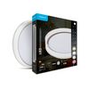LED mennyezeti lámpatest kerek 3CCT DIM +RGB távirányítóval átlátszó-perem falonkívüli 1x 30W 170-250V AC 2300lm 2700-6000K IP20 Modee