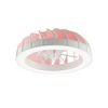 LED mennyezeti lámpatest ventilátoros (6-fokozat kétirányú nyári/téli mód) falonkívüli 2x 30W 220-240V AC 4200lm 3000-6000K IP20 Modee