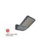 LUTEC 7801601118 ATLANTIS Flood Light kültéri fényvető LED 13,7W 4000K 2000lm IP54 méhsejtes