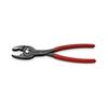 Markolófogó d4..22mm  csőhöz/kulcsnyíláshoz piros 22mm-max. átfogás 5-poz. 200mm TwinGrip KNIPEX