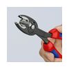 Markolófogó d4..22mm csőhöz/kulcsnyíláshoz piros-kék 22mm-max. átfogás 5-poz. TwinGrip KNIPEX