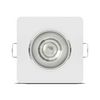 LED mélysugárzó lámpatest dönthető/25° süllyesztett 1x 4,8W 220-240V AC 420lm 4000K IP20 Modee