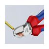 Oldalcsípő fogó 62HRC max.d4/2,8/2mm hosszított vágóél piros-kék normál 160mm KNIPEX