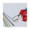 Oldalcsípő fogó 62HRC max.d4/2,8/2mm hosszított vágóél piros-kék normál 160mm KNIPEX