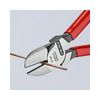 Oldalcsípő fogó 62HRC max.d4/2,8/2mm piros-kék szigetelés normál 160mm KNIPEX