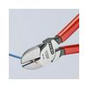 Oldalcsípő fogó 62HRC max.d4/2,8/2mm piros-kék szigetelés normál 160mm KNIPEX