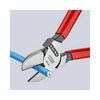 Oldalcsípő fogó 62HRC max.d4/2,8/2mm piros-kék szigetelés normál 160mm KNIPEX