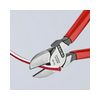 Oldalcsípő fogó 62HRC max.d4/2,8/2mm piros-kék szigetelés normál 160mm KNIPEX