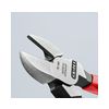 Oldalcsípő fogó 62HRC max.d4/2,8/2mm piros-kék szigetelés normál 160mm KNIPEX