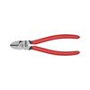 Oldalcsípő fogó 62HRC max.d4/2,8/2mm piros-kék szigetelés normál 160mm KNIPEX