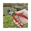 Oldalcsípő fogó 62HRC max.d4/2,8/2mm piros-kék szigetelés normál 160mm KNIPEX