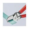 Oldalcsípő fogó 62HRC max.d4/2,8/2mm piros-kék szigetelés normál 160mm KNIPEX