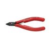 Elektronikai oldalcsípő fogó 64HRC max.d1,32/0,9/0,4mm piros normál 125mm KNIPEX