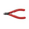 Elektronikai oldalcsípő fogó 64HRC max.d1,32/0,9/0,4mm piros normál 125mm KNIPEX