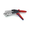 Olló műanyag kábelcsatornához sima-lap 275mm KNIPEX