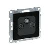 Suno TV-R-SAT 3-kimenet végzáró süllyesztett 10dB/860MHz fekete 10dB/2150MHz LEGRAND