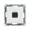 Suno USB töltőaljzat C+C 3000mA/ 5V süllyesztett fehér IP20 LEGRAND