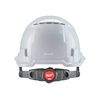 Védősisak szellőző sisakforma ABS 52-68mm fehér 440V-névleges Bolt100 Milwaukee