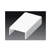 Vezetékcsatorna illesztéstakaró 50X20-hoz 20mmx műanyag fényesfehér kültér LHD KOPOS
