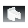 Vezetékcsatorna illesztőkeret 20x20-hoz 19.2mm-ma 21.2mm-sz műanyag fényesfehér LHD KOPOS