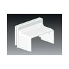 Vezetékcsatorna illesztőkeret 40x20x-hoz 18.5mm-ma 41.1mm-sz műanyag fényesfehér LHD KOPOS