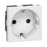 Mosaic 162 dugalj földelt központi fedlap gyerekzárral fehér IP20 modultartó LEGRAND