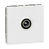 Mosaic antenna aljzat modul TV csillagpontos süllyesztett fehér 1-kimenet végzáró LEGRAND