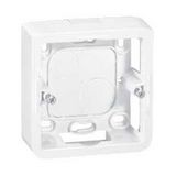 Mosaic kiemelődoboz 1-es vízszintes és függőleges fehér műanyag IP2X LEGRAND