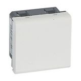 Mosaic kötődoboz 2M süllyesztett 45mmx 45mmx 32.5mm fehér műanyag IP41 LEGRAND