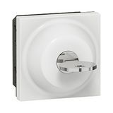 Mosaic átkapcsoló kulcsos 1-0-2 betét közp. fedéllel fehér süllyesztett csavaros IP41 1- LEGRAND