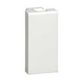 Mosaic vakfedél 1-modulos vakfedél fehér üres-jel műanyag fényes bepattintás LEGRAND