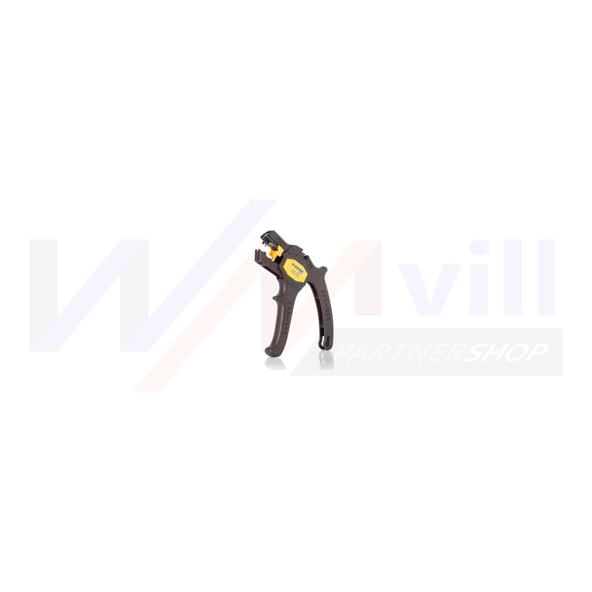 Automata kábelcsupaszoló kézi csupaszolás 0,2-6mm2/vezeték 15mm-csupaszhossz Super 4Plus JOKARI