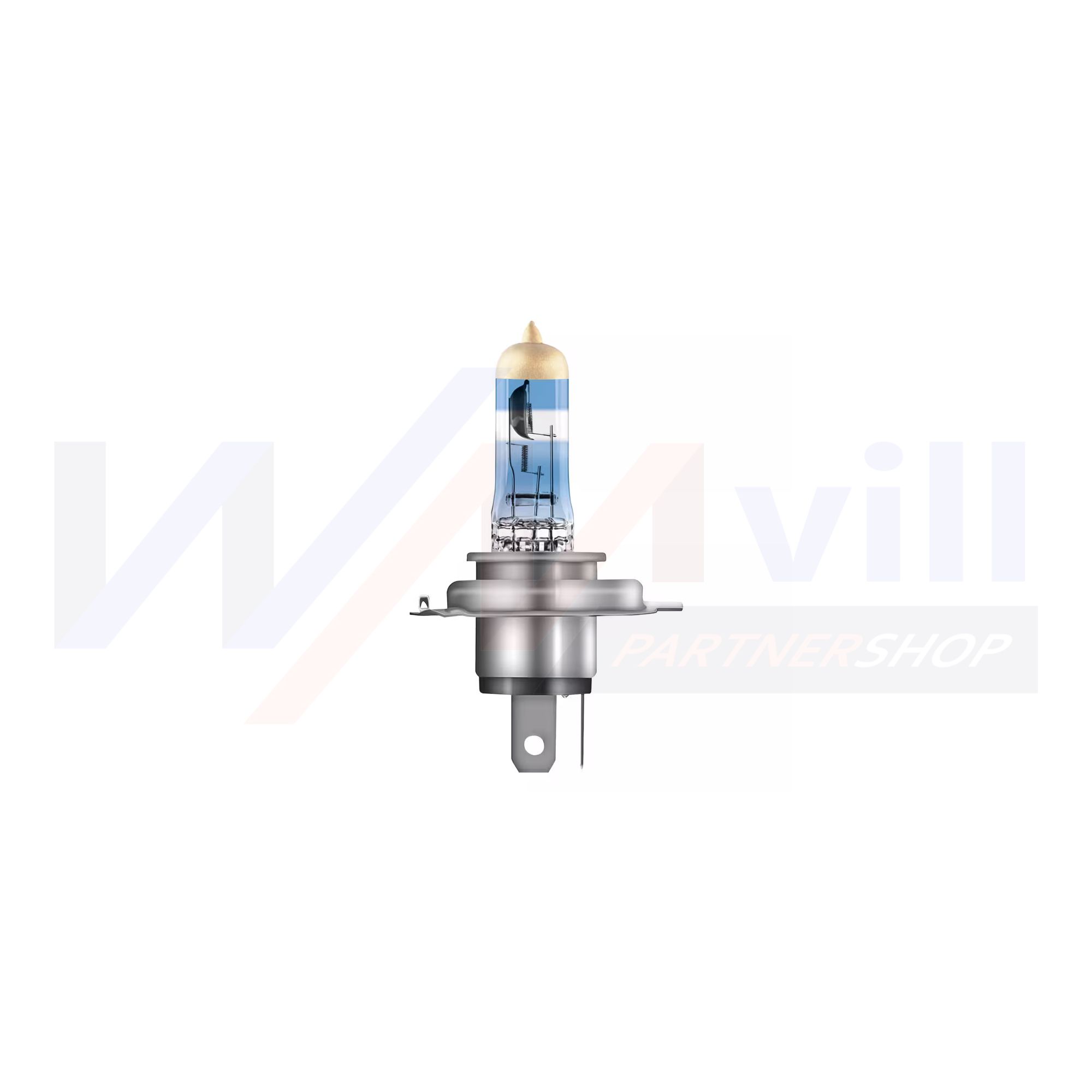 Jármű lámpa fényszóró H4 60W/ 55W/ 12V P43t 1650lm fehér 64193NB220 OSRAM