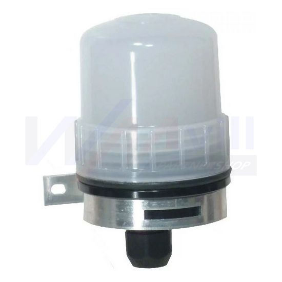 Alkonykapcsoló falra kültér 1z falonkívüli műanyag szürke GFK-3 Ganz KK