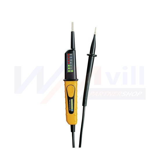 Feszültségvizsgáló 2P-ellenőrzés 6-400V LED-kijelzés PAN Volttester 400 Pancontrol