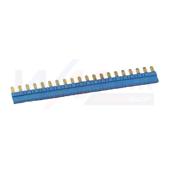 Összekötősín 2P 36A/250V kék 38.-hoz 093.20 FINDER