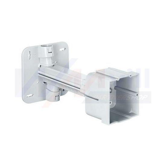 Szerelvénydoboz tartó teleszkópos kerek 68mm-hossz 70mm műanyag szürke KAISER